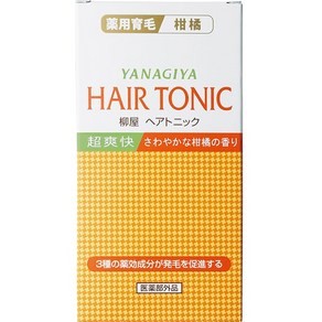 YANAGIYA 약용 헤어 토닉 감귤 240ml 118306, 1개