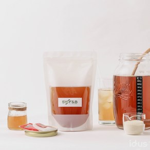 스코비 콤부차 원액 300ml (Kombucha Scoby 만들기)