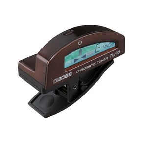 Boss TU-10 Clip-On Chromatic Tuner for Guitar & Bass - Brown 기타 및 베이스용 Boss TU-10 클립온 크로매틱 튜너 - 브라운