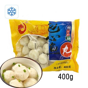 왕부정 중국식품 냉동 비쟈 바오신위왈(고기소) 피쉬볼 훠궈 식재료, 400g, 1개