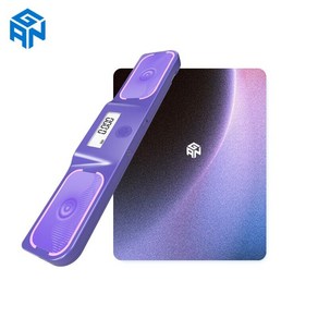 GAN Halo Smat Time Bluetooth Time 간 헤일로 스마트 블루투스 큐브 타이머 간즈큐브 간큐브, Standed Ve+Mat(Puple&Black), 1개