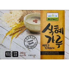 칠갑농산 식혜가루 240g x6개입 엿기름 티백, 6개