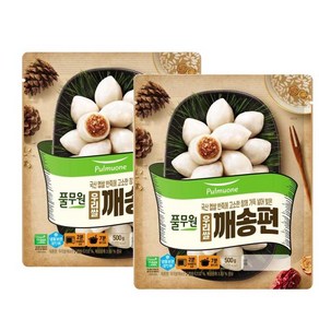 풀무원 우리쌀 깨송편, 500g, 2개