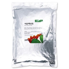 드랍쉽 백년초분말(국산) 1kg 50% 이든타운 백년초 제주 손바닥 선인장 열매 가루 선식 반죽 제빵 건강 요리, 1개