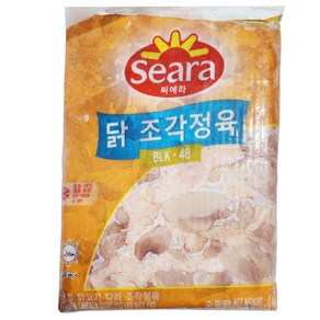 조은상사 닭다리살 조각육2kg 1팩 단량25g-30g, 1개, 2kg