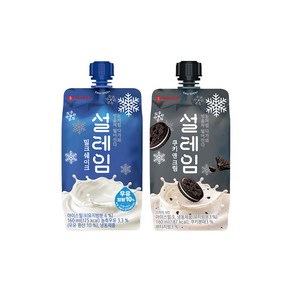 롯데제과 설레임 아이스크림 커피밀크 10개씩 총 20개, 160ml