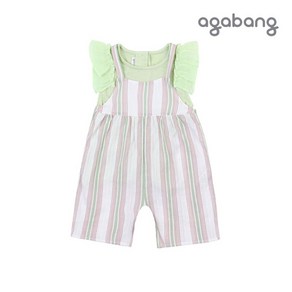 [아가방 여름]라라비쥬오버올상하세트(GREEN)_01P32305273