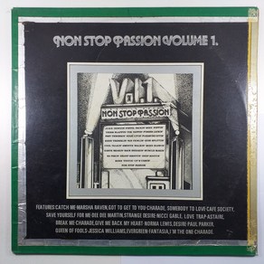 (중고LP) NON STOP PASSION VOLUME 1/ 1986년 라이센스/ 자켓 테이핑 있음/ 음반 상태 사용감 있음/ 물세척