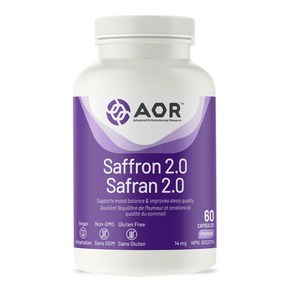 AOR 에이오알 Saffon 사프란 샤프란 2.0 60정, 1개