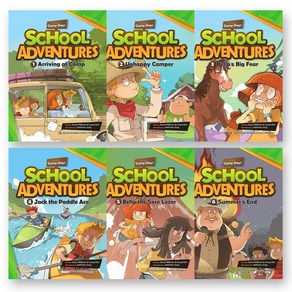 스쿨 어드벤처 School Adventures 레벨 1 Camp days 1-6권 세트 (전6권) 이퓨쳐