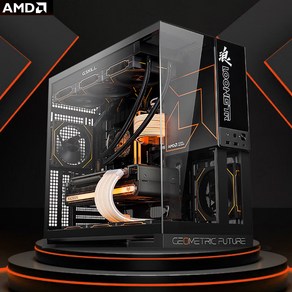 [ xc샵 ] 에이엠디 AMD 라이젠7 R7 9800X3D/RX7900XTX/RTX4080S 게이밍 컴퓨터 조립PC AR-9 98X 데스크탑, 버전1-9800X3D/32G/1TB, Fee DOS, 1TB, 32GB, 블랙