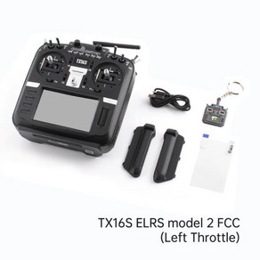 라디오마스터 TX16S Mak II 라디오 컨트롤러 모드 2 FPV 드론 V4.0 홀 짐벌 4in 1 ELRS FCC LBT 선물 포함, 05 ELRS model 2, 1개