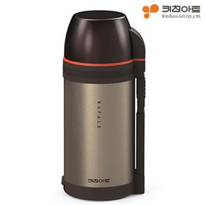 키친아트 라팔 골드메탈 보온병 보냉병 1200ml, 1개