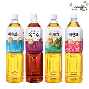 웅진식품 차음료 1.5L 12펫 하늘보리/옥수수수염/결명자차/헛개차, 헛개차 1.5L 12펫, 12개