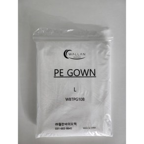 월란 PE가운 일회용 비닐가운 PE GOWN