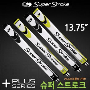 슈퍼스트로크 플러스 롱 퍼터그립(13.75인치), [플러스플랫소2.0XL]블랙