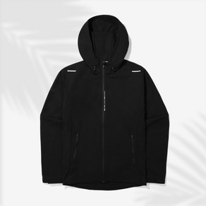 휠라 남성 스포츠 웜업 우븐 배색 후드 집업 자켓 FS2WTE3201M BLK