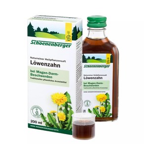 쉐넨베르그 Schoenenbege 민들레 주스 내추럴, 1개, 200ml