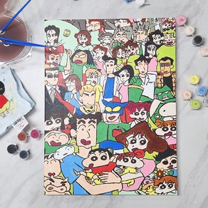 짱구그리기 그림 DIY 유화그리기 세트