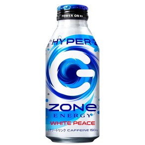 ZONe 존 HYPER ZONe ENERGY WHITE PEACE 에너지 드링크 탄산음료 400ml×24병, 1개, 400ml