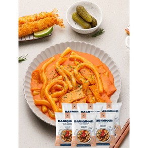 라비퀸 매콤까르보나라맛 츄잇 떡볶이 6세트(총 12인분), 6개, 500g