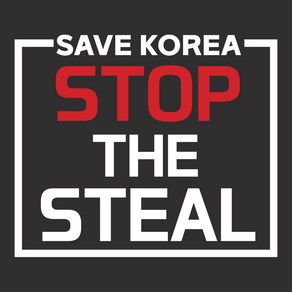 STOP THE STEAL 차량용 스티커 SAVE KOREA 캠페인 STS자동차 데칼 시트지, 1개, 화이트A타입