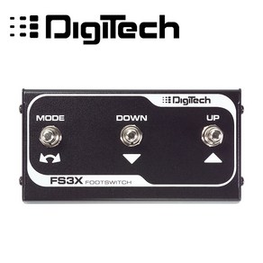 Digitech - FS3X Foot Switch / 3버튼 미니 풋스위치, 1개