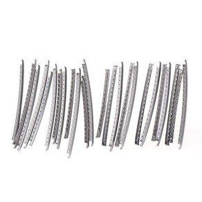 Musiclily Po 2.7mm Stainless Steel Jumbo Gauge 24-Pieces Fet Wie Set fo Gibson/Epiphone Guita, 1개