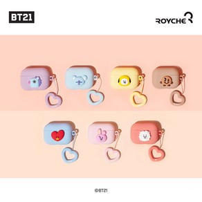 BT21 에어팟 케이스 프로 하트링, 망, BT21 에어팟 프로 케이스 하트링 듀오, 1개