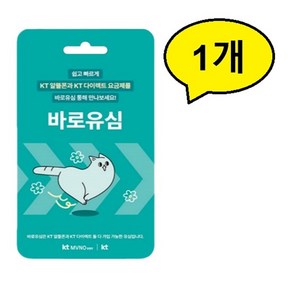 KT 바로유심(셀프개통) 1개