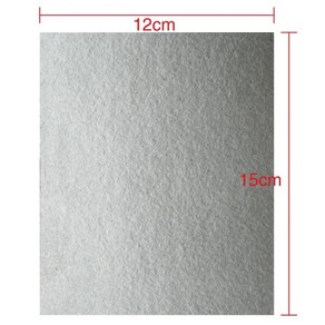 전자레인지 범용 전자 레인지 운모 플레이트 5 개 미데아 토스터 헤어 드라이어 워머 150x120mm