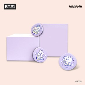 BT21 물방울형 에어 쿠션 퍼프 3종