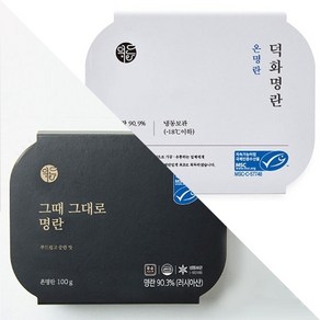 덕화명란 대한민국명장 장석준명란 그때그대로1팩+백명란1팩