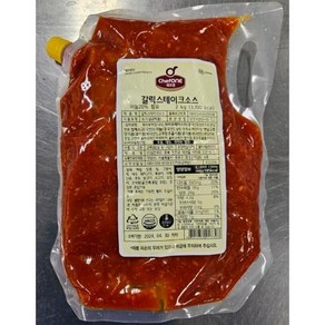 갈릭스테이크소스(스파우트) 2kg 쉐프원 냉장, 1개