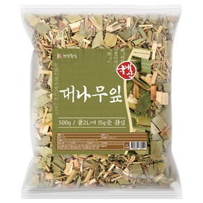 건강중심 국산 대나무잎 죽엽 차, 500g, 1개