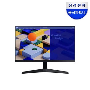 삼성전자 LS24C310 (24형모니터/IPS패널/평면/RGB+HDMI/FHD/스피커 없음/HDMI케이블제공), 60.4cm, LS24C310EAKXKR