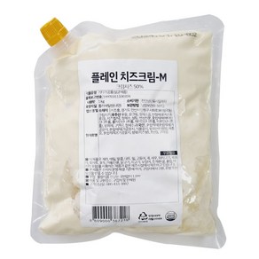 코다노 플레인 치즈 크림, 1kg, 2개