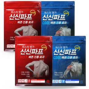 신신제약 신신파스 신신파프 핫10매+쿨10매, 2개, 10매입