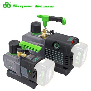 SUPERSTARS 슈퍼스타 18V 충전식 듀얼 진공펌프 베어툴 2.5CFM 4.5CFM ST-C2BM ST-C4BM, ST-2BMC (2.5CFM), 1개