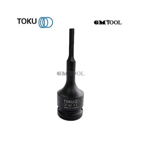 TOKU 도쿠 임팩헤드복스 1/2인치 4mm 임팩용 육각비트소켓 비트복스, 1개