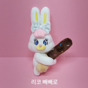 모리앤 리코 캐릭터 중형 봉제인형 리코 빼빼로, 1개