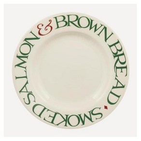 EMMA BRIDGEWATER 엠마브릿지워터 크리스마스 토스트앤마멀레이드 플레이트 접시 8.5inch, 1개