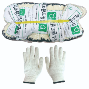 미소면장갑 40g 100켤레, 1세트, 흰색