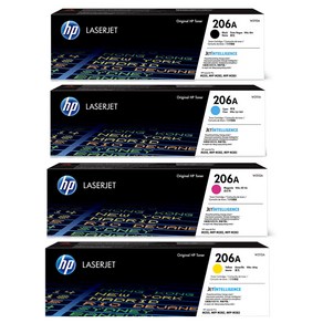 HP Colo Lasejet Po MFP M283fdw 정품인증토너 4색1세트(검정 빨강 파랑 노랑), 1개, 검정+칼라