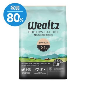 웰츠 강아지 기능성 사료 저지방 다이어트, 다이어트(체중유지), 6kg, 1개