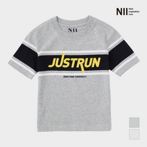 NII 아동 가슴블럭 아트워크 티셔츠 NNKARVM4526