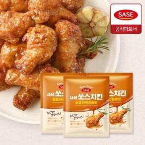 동원 사세 쏘스치킨 윙봉 단짠갈릭맛 560g 3개, 1개