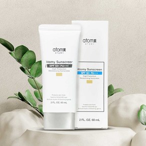 애터미 선크림 베이지 SPF50+ PA+++, 60ml, 6개