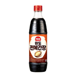 해표 완도전복간장 840ml 4개입/무료배송, 4개