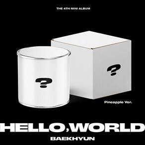 [EXO] 백현 미니 4집 Hello Wold (Pineapple Ve.) /원형포토16종+원형리릭페이퍼6종+포토카드4종+스티커팩+오프너키링+틴케이스+파인애플픽세트+아웃박스